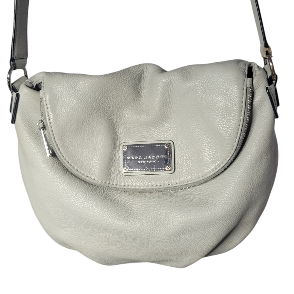 Marc by Marc Jacobs Natasha Q Gray Crossbody Bag Excellent Condition